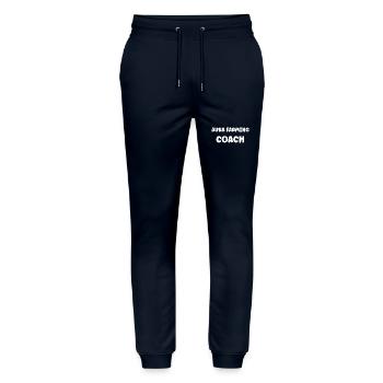 Aura-Farming - Stanley/Stella Unisex Bio Jogginghose Mover  - Navy - Vorne - Marisol (170cm) & Nik (191cm)
