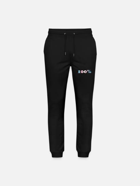 100 % trans - Pantalon de jogging bio MOVER Stanley/Stella unisexe - noir