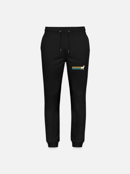 Goats - Stanley/Stella Mover Unisex Organic Jogging Trousers - black