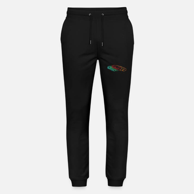 Harmonica Harmonica - Stanley/Stella Mover Unisex Organic Jogging Trousers - black