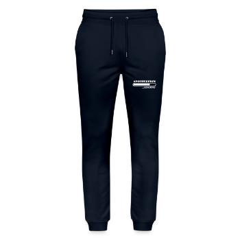 Apothekerin Spruch Apotheke Apothekerin Geschenk - Stanley/Stella Unisex Bio Jogginghose Mover  - Navy - Vorne - Marisol (170cm) & Nik (191cm)