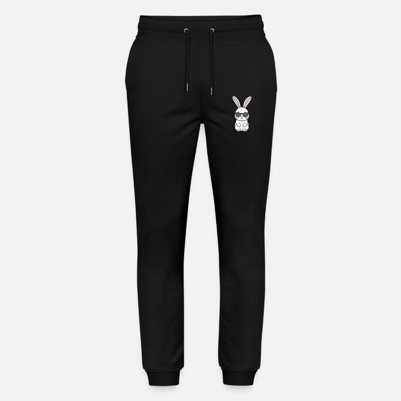 Rabbit Sonnenbrille - Stanley/Stella Unisex Bio Jogginghose Mover  - Schwarz