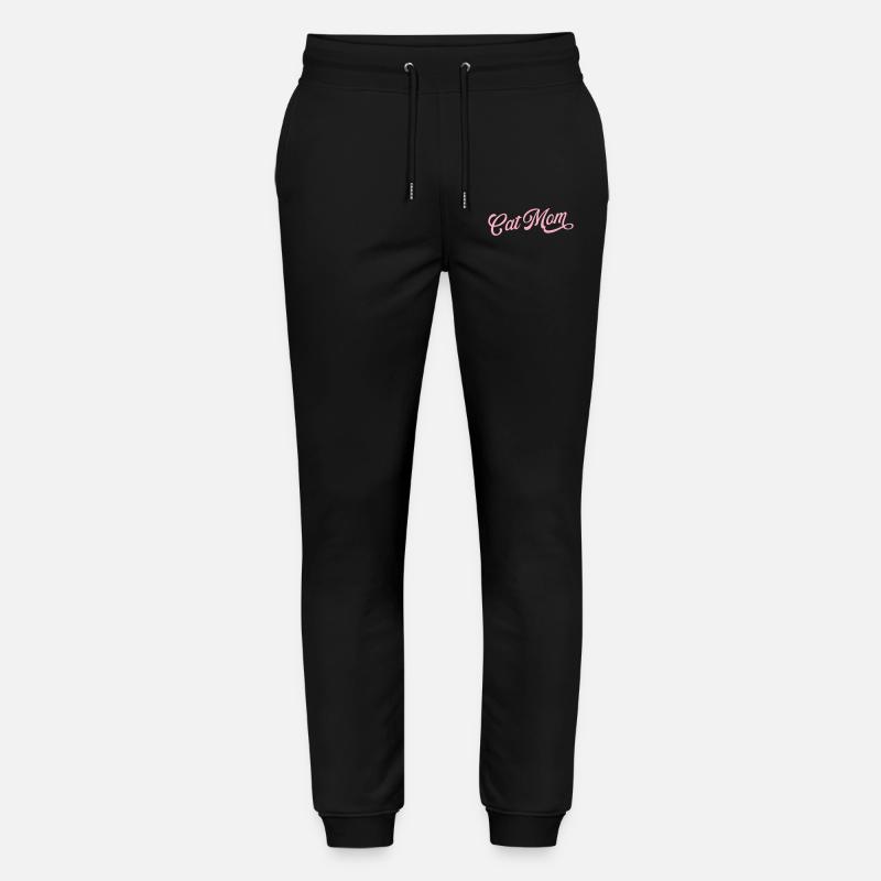 Cat Mom - Stanley/Stella Mover Unisex Organic Jogging Trousers - black