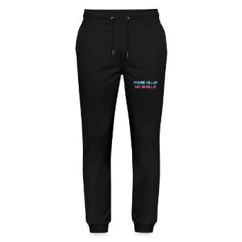 You’re Killin' Me Smalls Graphique - Pantalon de jogging bio MOVER Stanley/Stella unisexe - noir - Devant - Marisol (170cm) & Nik (191cm)