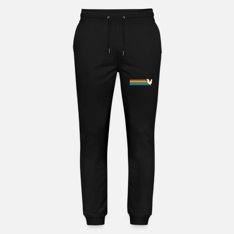 Poulet Coq - Pantalon de jogging bio MOVER Stanley/Stella unisexe - noir