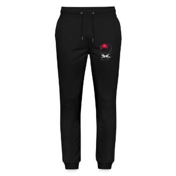 Knight Castle Knight on Horse Knight Role Playing Game - Stanley/Stella Mover Unisex Organic Jogging Trousers - black - Front - Marisol (170cm) & Nik (191cm)
