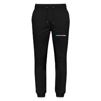 California Crew - Stanley/Stella Unisex Bio Jogginghose Mover  - Schwarz - Vorne - Marisol (170cm) & Nik (191cm)
