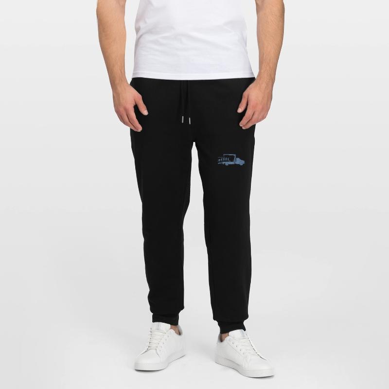 Abschlepper Evolution Silhouette Minimalistisch Stanley/Stella Unisex Bio Jogginghose Mover 