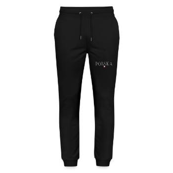 Poland T-Shirt: Culture and Style - Stanley/Stella Mover Unisex Organic Jogging Trousers - black - Front - Marisol (170cm) & Nik (191cm)