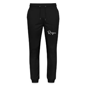 Rügen Ostsee Insel - Stanley/Stella Unisex Bio Jogginghose Mover  - Schwarz - Vorne - Marisol (170cm) & Nik (191cm)