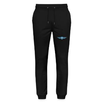 T-shirt Botswana pour les fans - Pantalon de jogging bio MOVER Stanley/Stella unisexe - noir - Devant - Marisol (170cm) & Nik (191cm)