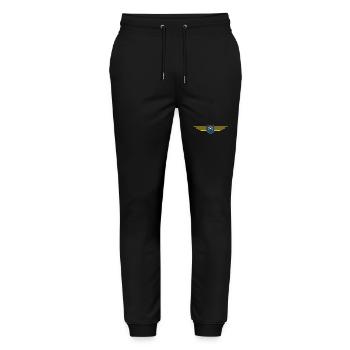 Nevada Fan T-Shirt – Perfect for fans! - Stanley/Stella Mover Unisex Organic Jogging Trousers - black - Front - Marisol (170cm) & Nik (191cm)
