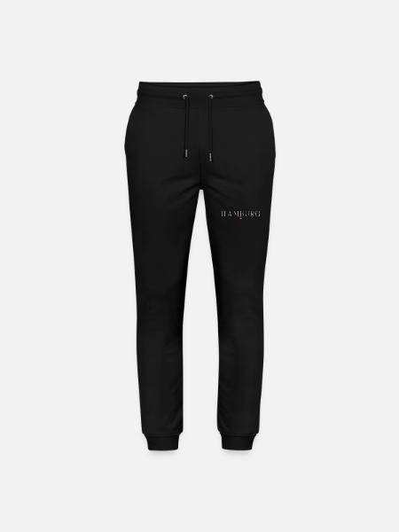 Hamburg Elegance T-Shirt - Stanley/Stella Mover Unisex Organic Jogging Trousers - black