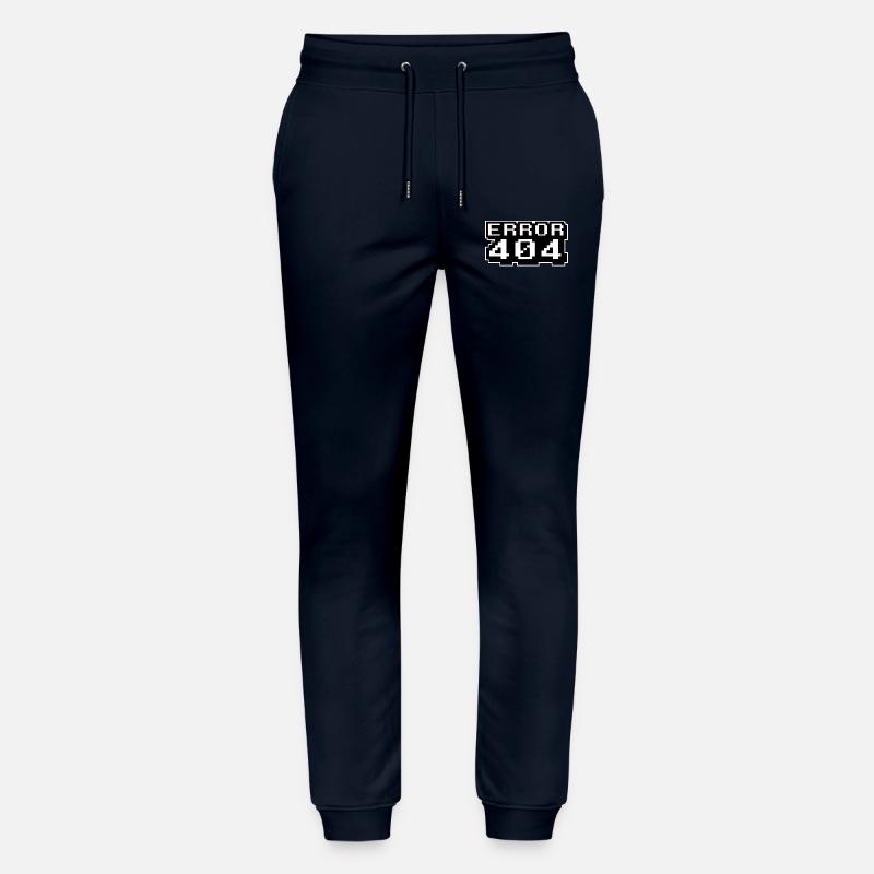 Computer Programming Internet - Error 404 Stanley/Stella Mover Unisex Organic Jogging Trousers