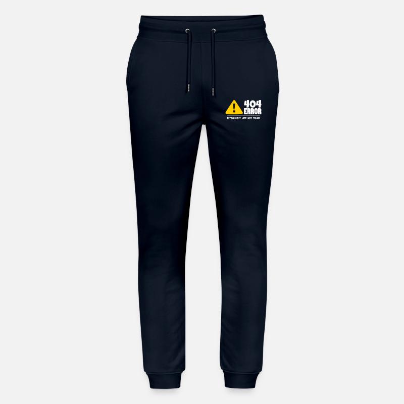 Computer and programmer geek. 404 Errors Stanley/Stella Mover Unisex Organic Jogging Trousers
