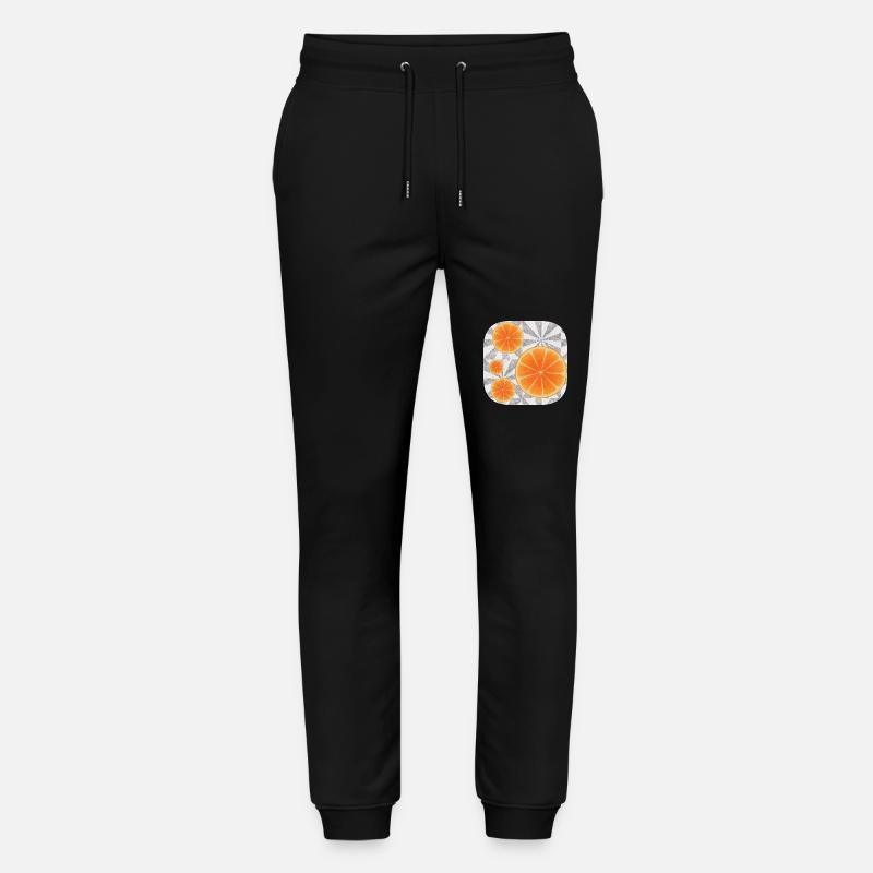 Orangen-Kunst - Stanley/Stella Unisex Bio Jogginghose Mover  - Schwarz