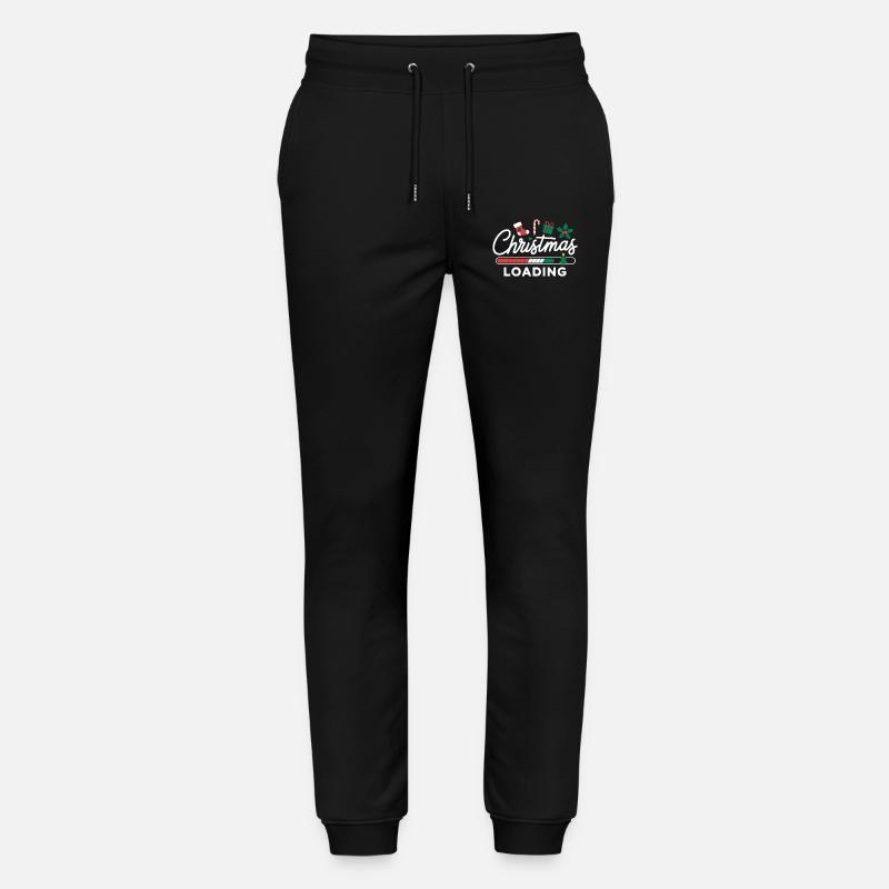 Christmas Loading Loading Bar Christmas - Stanley/Stella Mover Unisex Organic Jogging Trousers - black