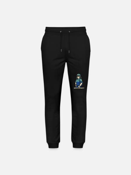 I love 90's anime - Stanley/Stella Mover Unisex Organic Jogging Trousers - black