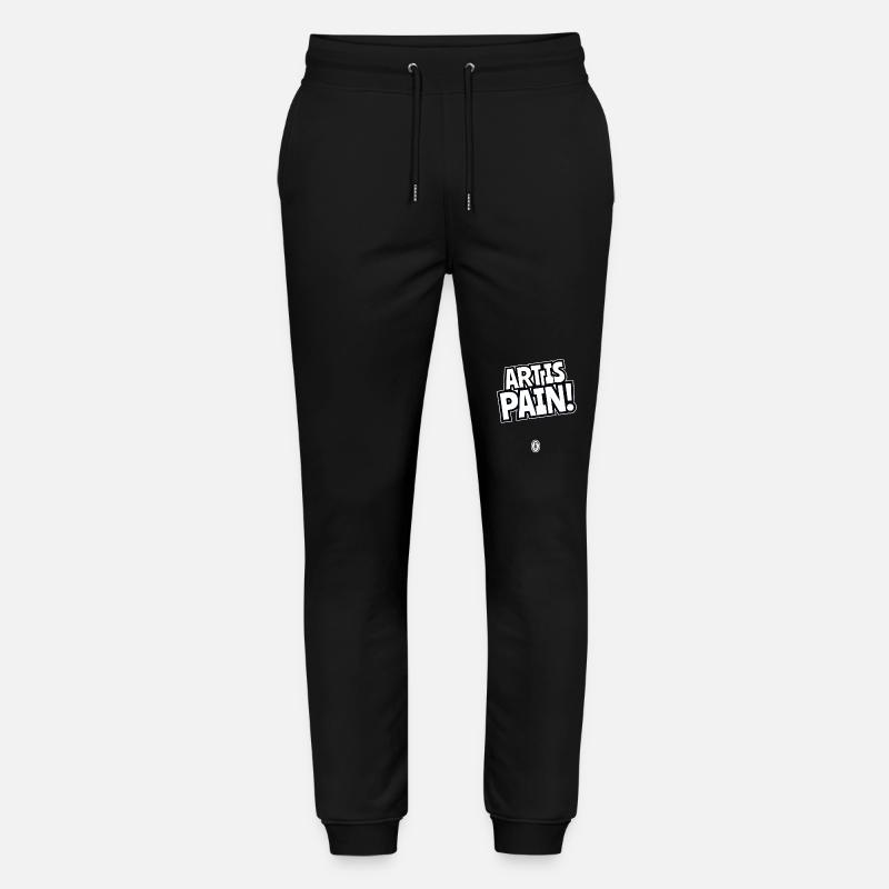 Kunst ist Schmerz - Stanley/Stella Unisex Bio Jogginghose Mover  - Schwarz