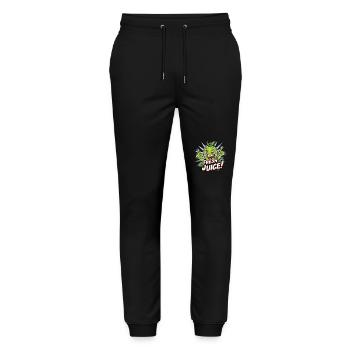 Sunny fruit and fresh juice - Stanley/Stella Mover Unisex Organic Jogging Trousers - black - Front - Marisol (170cm) & Nik (191cm)