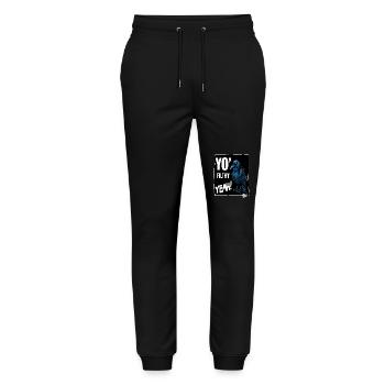 Dirty creepy crow - Stanley/Stella Mover Unisex Organic Jogging Trousers - black - Front - Marisol (170cm) & Nik (191cm)