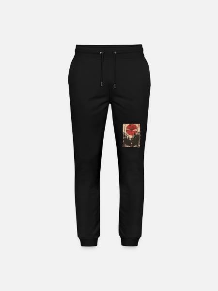 Propaganda Style: Nature Revolution - Stanley/Stella Mover Unisex Organic Jogging Trousers - black