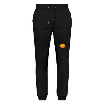 Little boy and big fish - Stanley/Stella Mover Unisex Organic Jogging Trousers - black - Front - Marisol (170cm) & Nik (191cm)