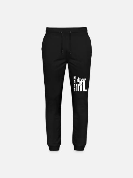 Moto Trial News - Trial Bike Rider - Pantaloni da jogger unisex ed ecologici Mover di Stanley/Stella - nero