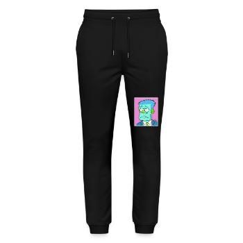 Elections are coming - politician zombies are excited - Stanley/Stella Mover Unisex Organic Jogging Trousers - black - Front - Marisol (170cm) & Nik (191cm)