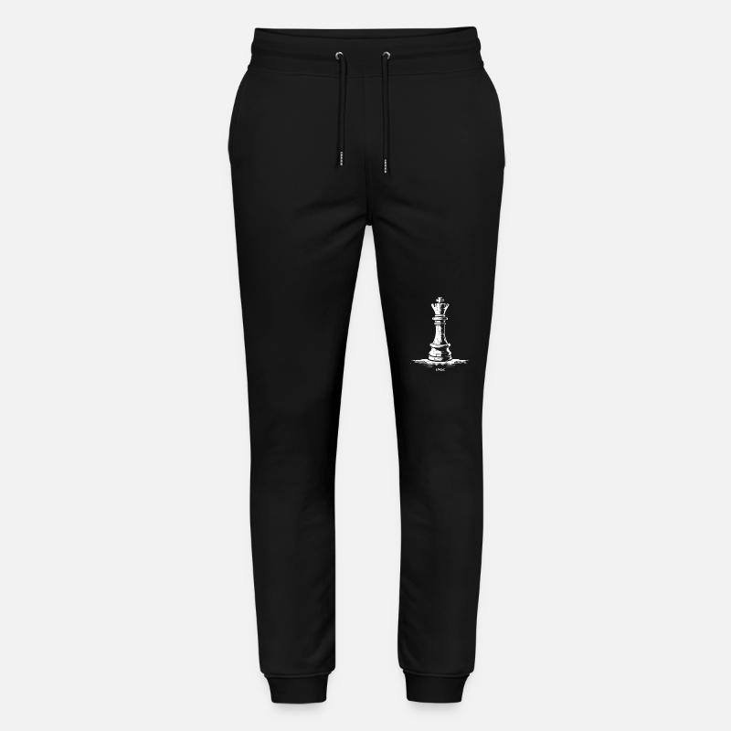 Roi des échecs - Pantalon de jogging bio MOVER Stanley/Stella unisexe - noir