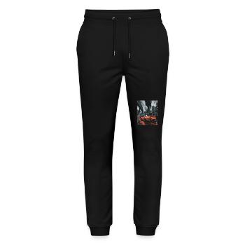 JDM Anime Japanese Super Sports Car Drift Car - Stanley/Stella Mover Unisex Organic Jogging Trousers - black - Front - Marisol (170cm) & Nik (191cm)