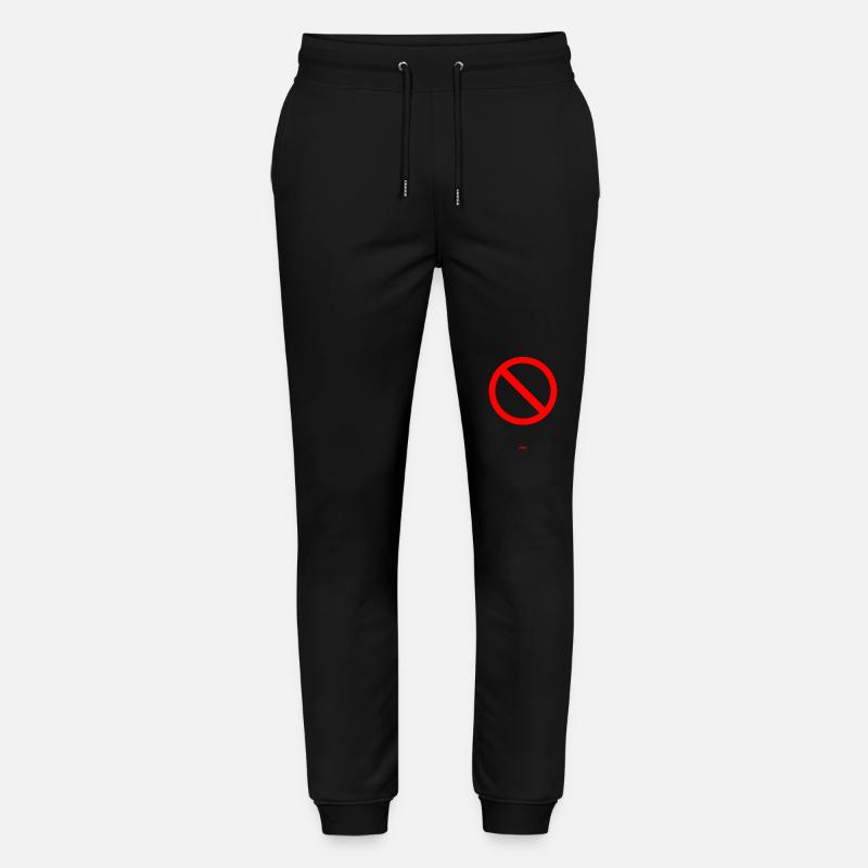 Verboten - Stanley/Stella Unisex Bio Jogginghose Mover  - Schwarz