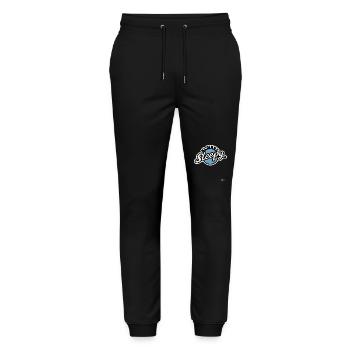 ALWAYS TIRED - Stanley/Stella Mover Unisex Organic Jogging Trousers - black - Front - Marisol (170cm) & Nik (191cm)