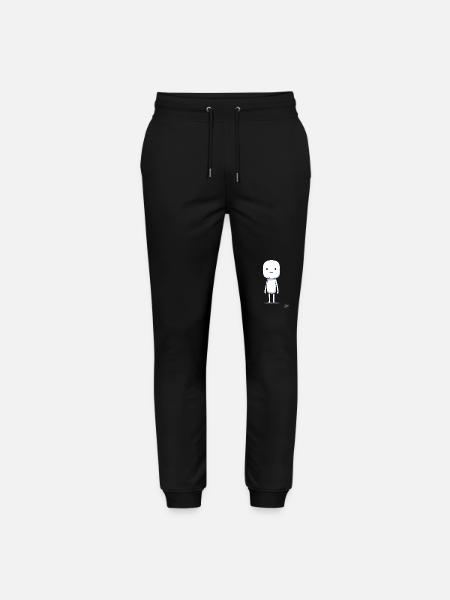 Marshmallow Guy : Le copain allumette - Pantalon de jogging bio MOVER Stanley/Stella unisexe - noir