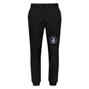 Gothic Chibi Girl – Dark Aesthetic - Stanley/Stella Mover Unisex Organic Jogging Trousers - black - Front - Marisol (170cm) & Nik (191cm)