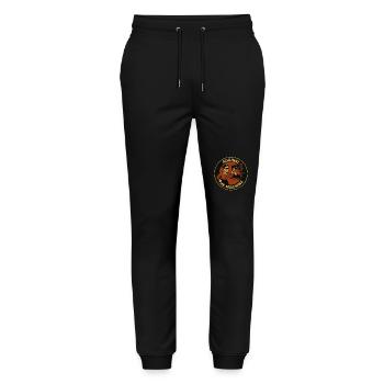 Teacher against the machine in the classroom - Stanley/Stella Mover Unisex Organic Jogging Trousers - black - Front - Marisol (170cm) & Nik (191cm)