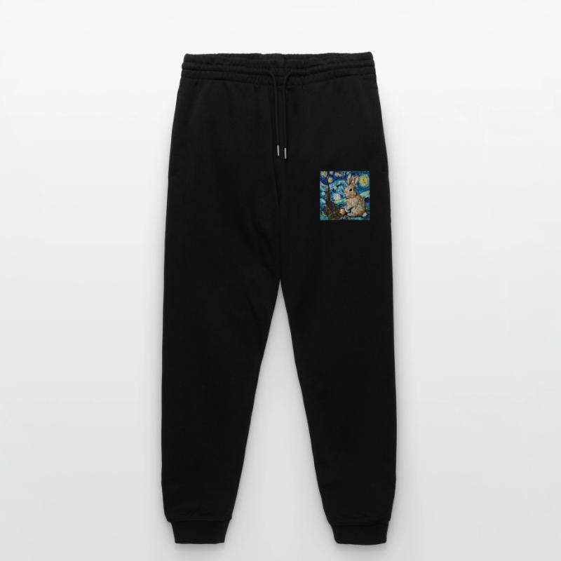 easter bunny, easter, bunny, happy easter, easter eggs Stanley/Stella Mover Unisex Organic Jogging Trousers