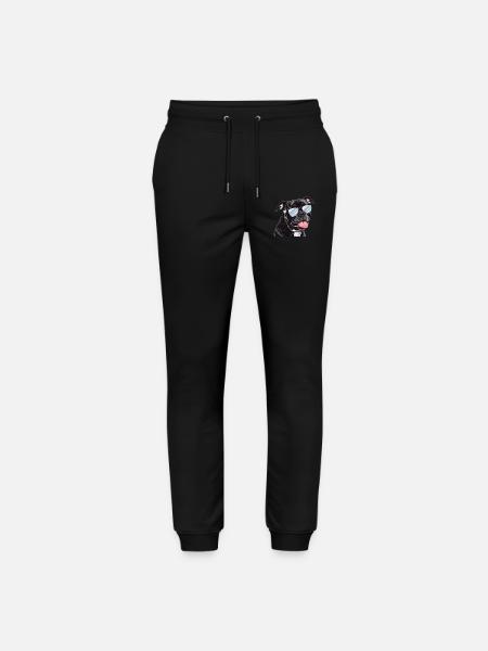 Staffordshire Bullterrier, Hund, Solglasögon - Ekologiska joggingbyxor Mover unisex från Stanley/Stella - svart