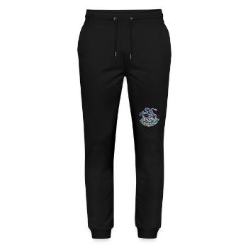 Chinesisch_Drache_Verbotenen Stadt_Conglong1773 - Stanley/Stella Mover Unisex Organic Jogging Trousers - black - Front - Marisol (170cm) & Nik (191cm)