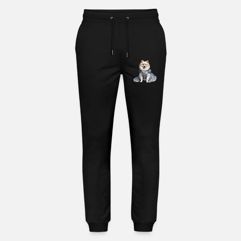 Edler Hund - Stanley/Stella Unisex Bio Jogginghose Mover  - Schwarz