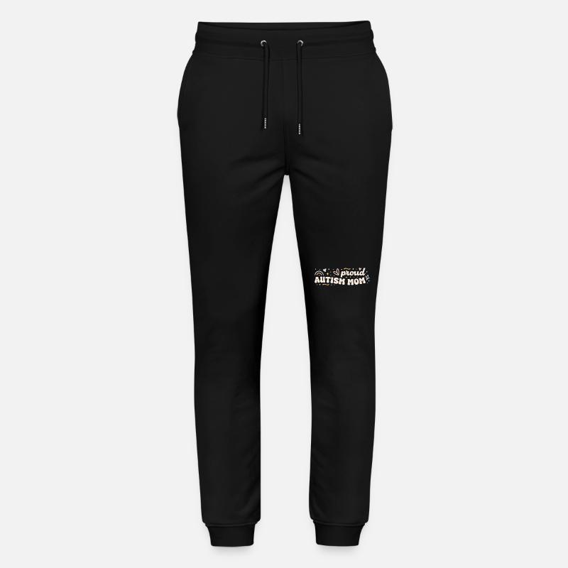 Maman enfant autiste - Pantalon de jogging bio MOVER Stanley/Stella unisexe - noir