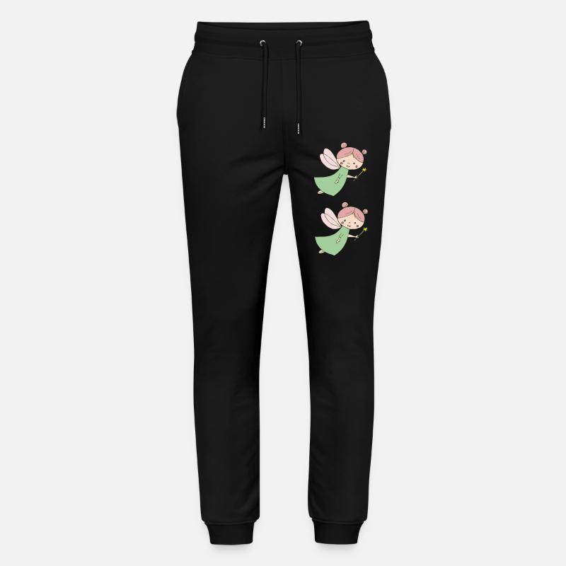 fee doppelt - Stanley/Stella Unisex Bio Jogginghose Mover  - Schwarz