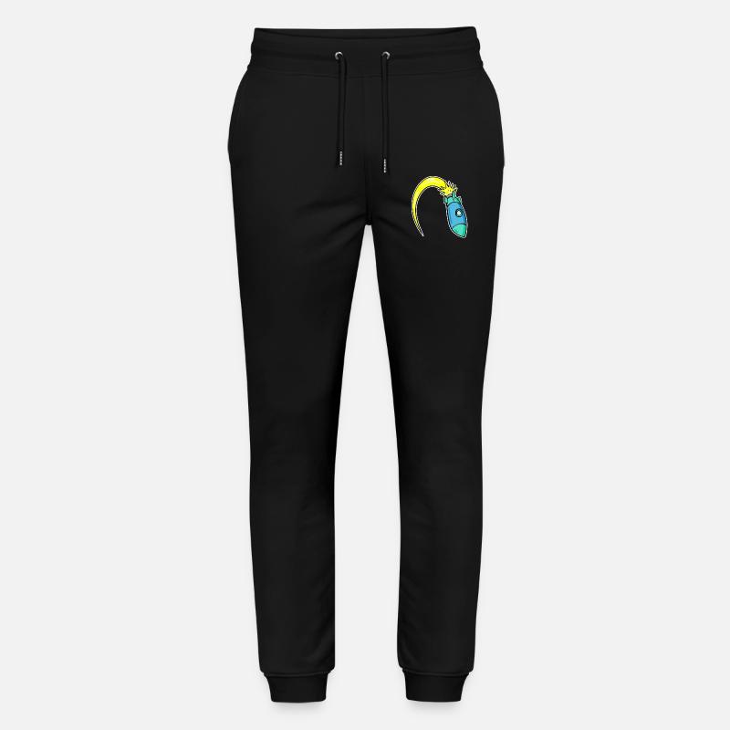 Fusée - Pantalon de jogging bio MOVER Stanley/Stella unisexe - noir