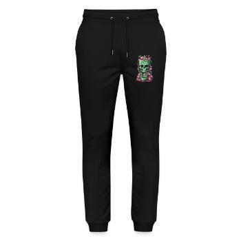 Gothic Gift Cocktail Magic Witches Occult Design - Stanley/Stella Mover Unisex Organic Jogging Trousers - black - Front - Marisol (170cm) & Nik (191cm)