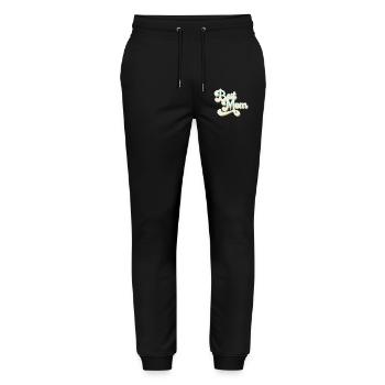 Best Mom Mother's Day Funny Mom Design - Stanley/Stella Mover Unisex Organic Jogging Trousers - black - Front - Marisol (170cm) & Nik (191cm)