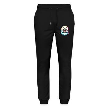 My Halloween Boo Cute Love Ghost - Stanley/Stella Mover Unisex Organic Jogging Trousers - black - Front - Marisol (170cm) & Nik (191cm)