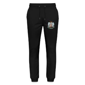 Halloween Ghosts In My Spooky Era - Stanley/Stella Mover Unisex Organic Jogging Trousers - black - Front - Marisol (170cm) & Nik (191cm)
