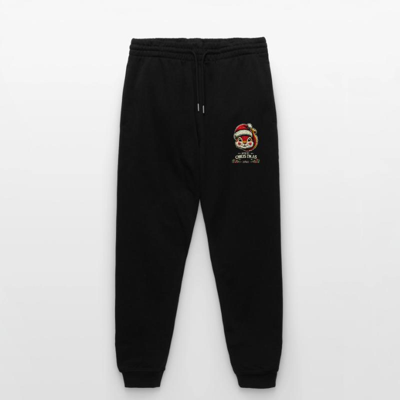 Merry Christmas Nutcracker Squirrel Stanley/Stella Mover Unisex Organic Jogging Trousers