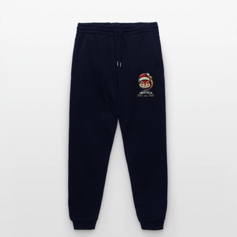 Merry Christmas Nutcracker Squirrel Stanley/Stella Mover Unisex Organic Jogging Trousers
