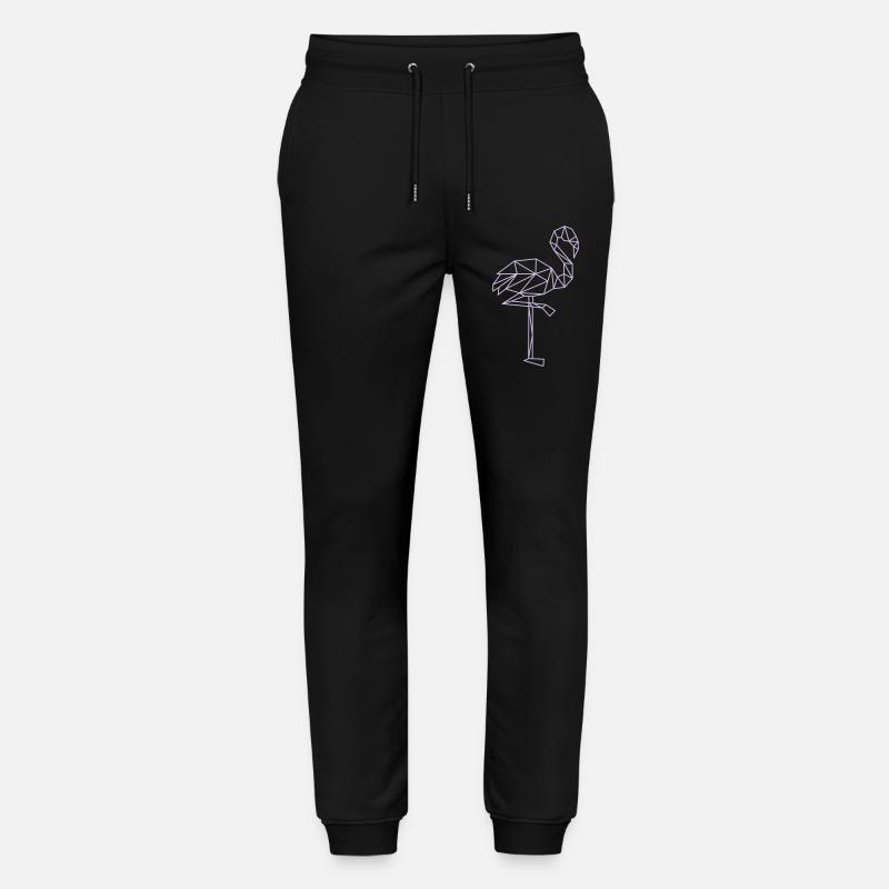 flamingo - Stanley/Stella Unisex Bio Jogginghose Mover  - Schwarz